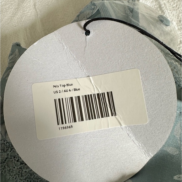 pria top blue - princess polly - Picture 5 of 5